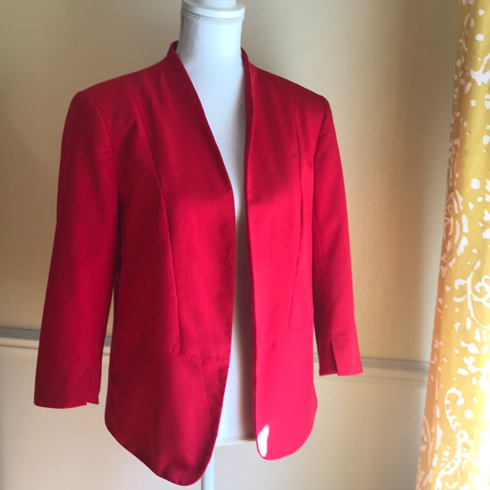 Lauren Conrad red blazer